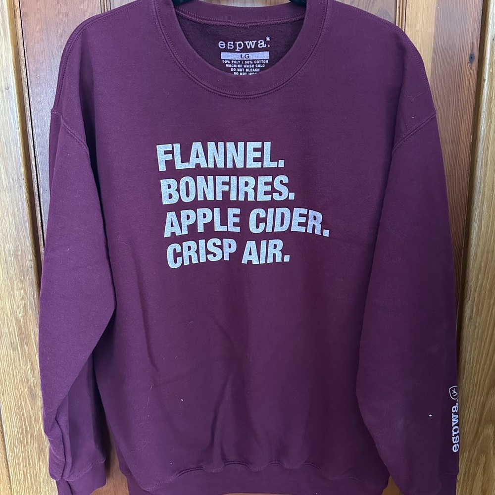 The Shop Forward 4Things Fall Theme Maroon Sweatshirt